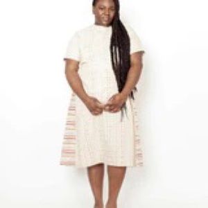 $336 Ace & Jig Margaret Dress in Calliope XS Extra Small Ethical and EUC Fits S